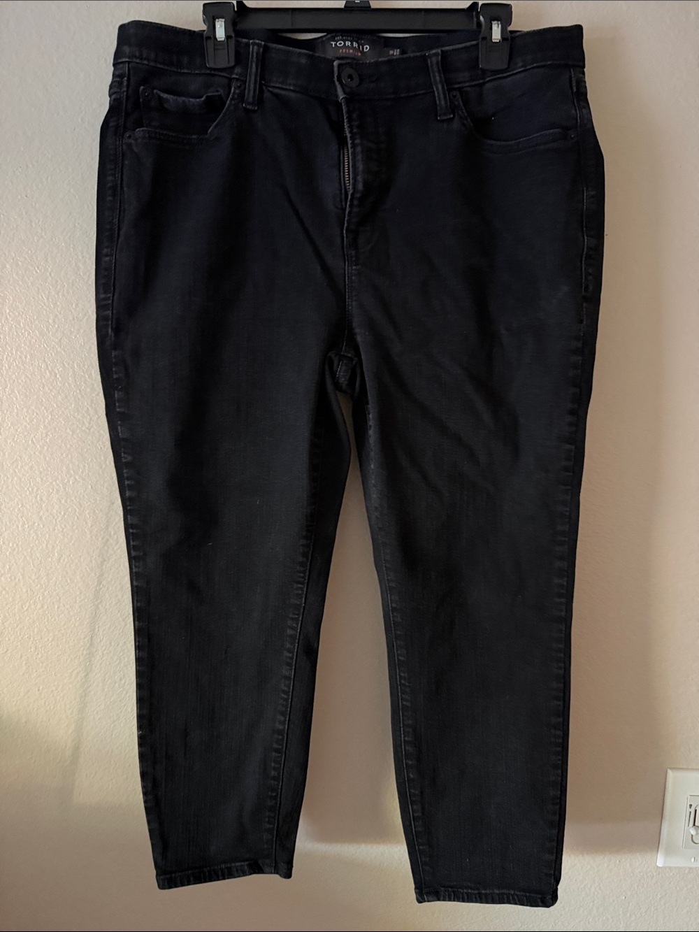 torrid Black Ankle Skinny Jeans - High Rise